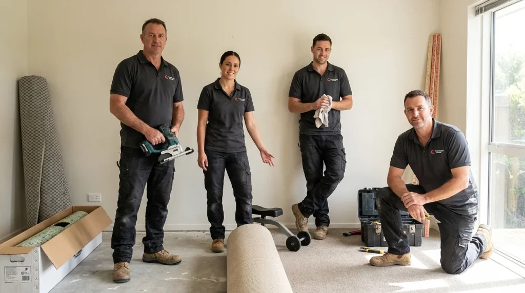Carpet Layers Auckland - Team Composite